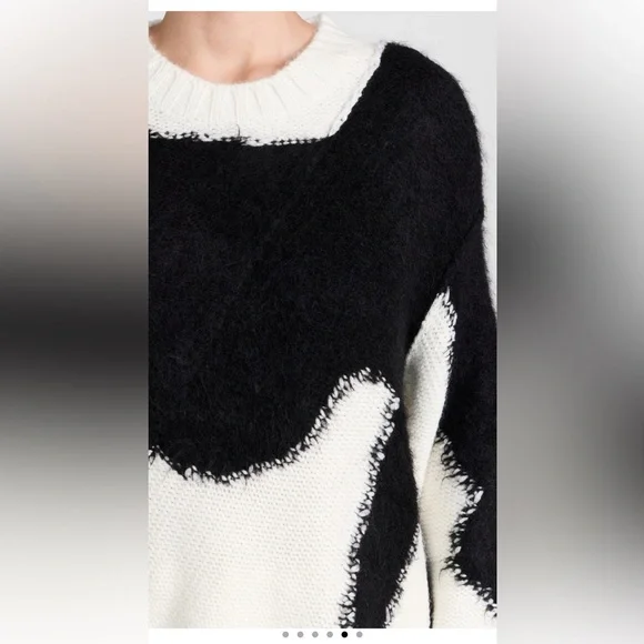 NWT Aje Intarsia Addie sweater - size XS - Picture 5 of 6